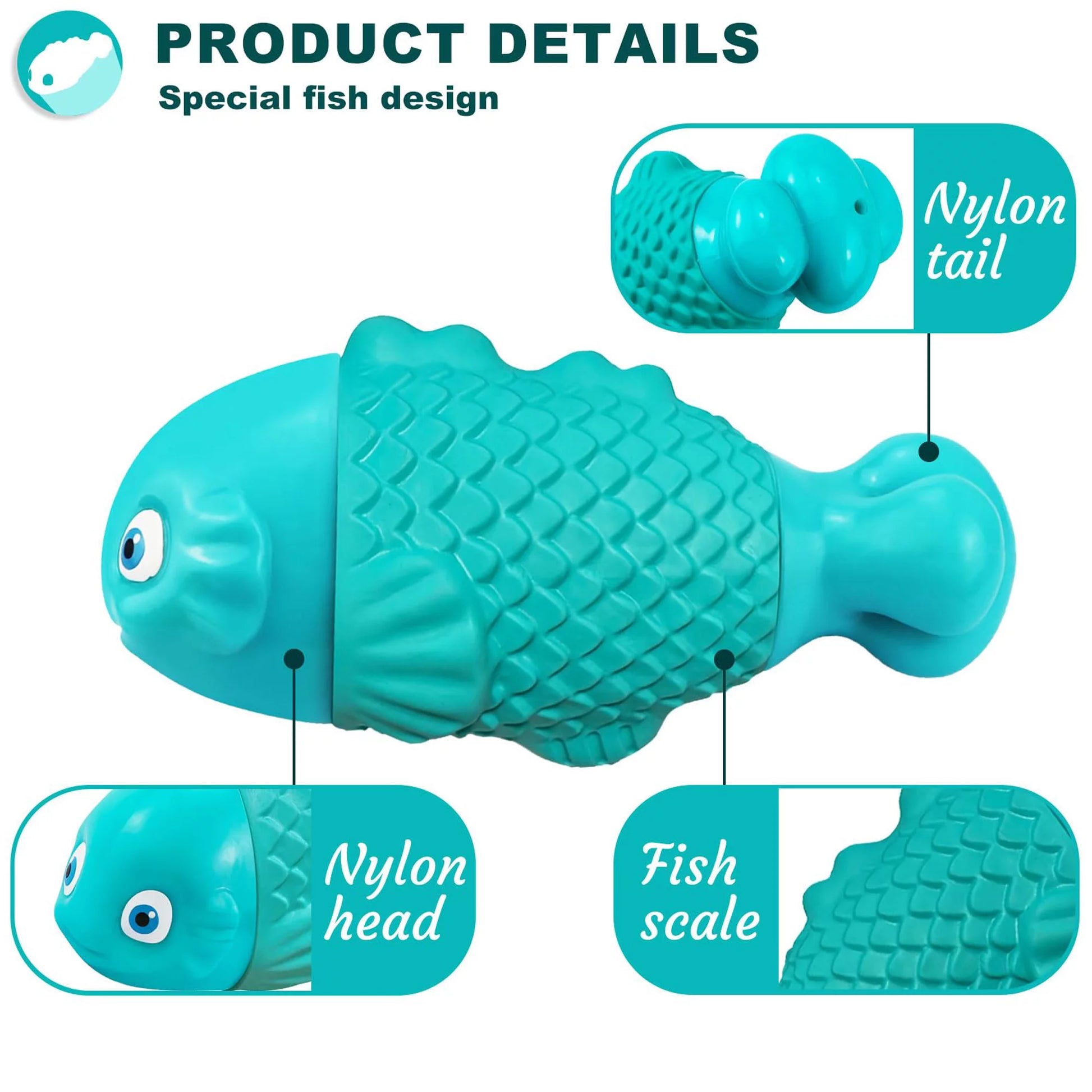 Dog Chew Toys for Aggressive Chewers, Indestructible Dog Toys for Aggressive Chewers, Tough Dog Toys for Large Dogs, Squeaky Dog Toys, Strong Dog Toys, Super Chewer, Heavy Duty