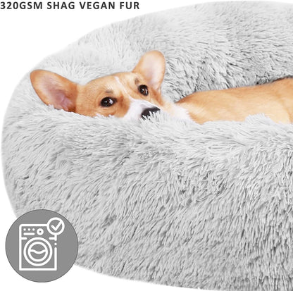 Calming Dog Beds Large Dogs, Anxiety Dog Beds Medium Dogs, Dog Cuddler Beds Small Dogs, 30''