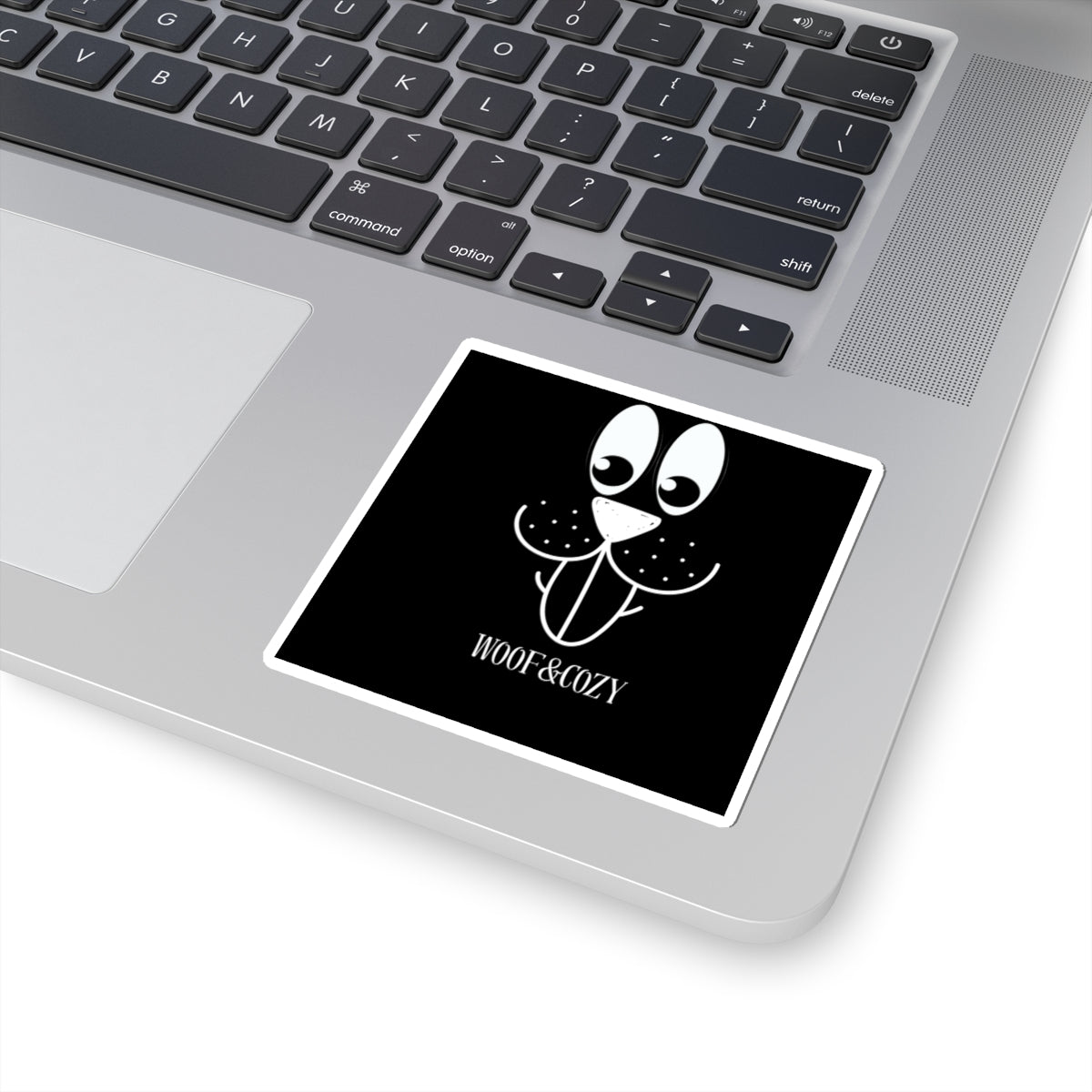 Adorable Animal Face Kiss-Cut Stickers, Cute Laptop Decor, Pet Lover Gifts, Fun Wall Art, Unique Stationery Accents